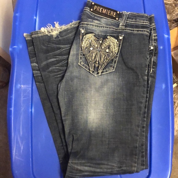 Premier Denim - Cross Bling Jeans
